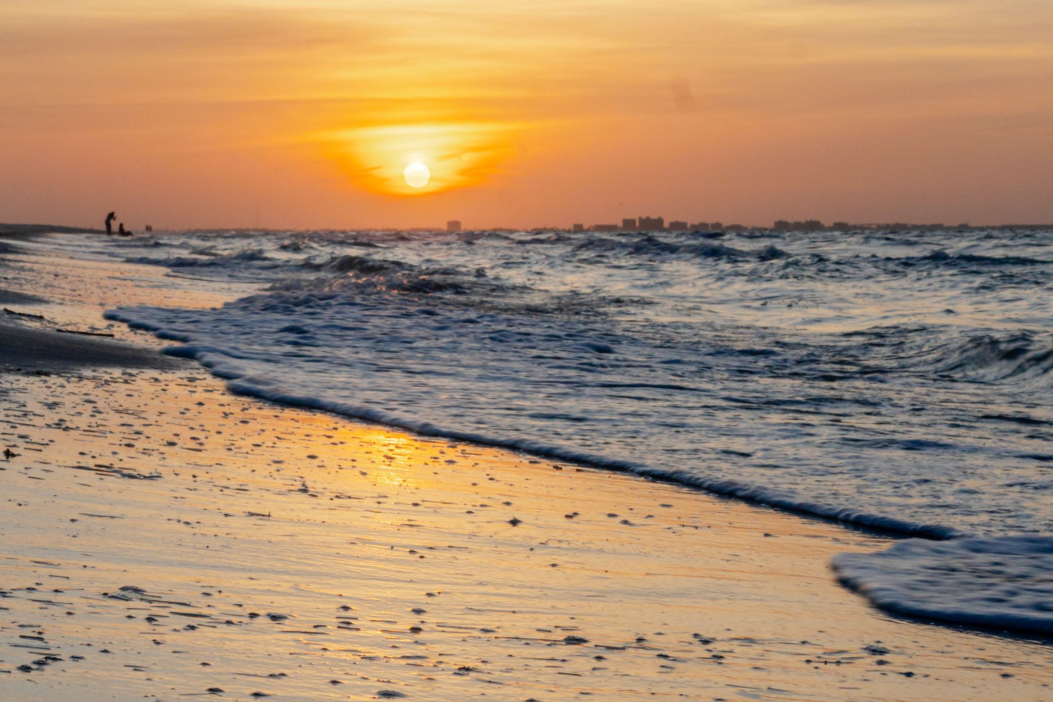 Sanibel Island beach and Gulf of Mexico waters.